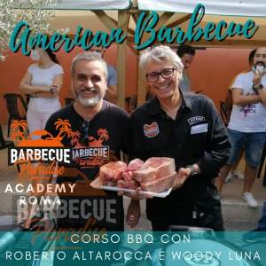 ROMA: 03/04/22 ore 10-15 - Speciale American Barbecue - Corso Barbecue con Roberto Altarocca e Woody Luna